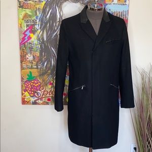 Double Breasted wool long coat